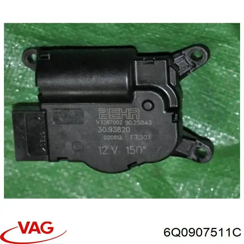 Actuador de compuerta de la calefacción 6Q0907511C VAG