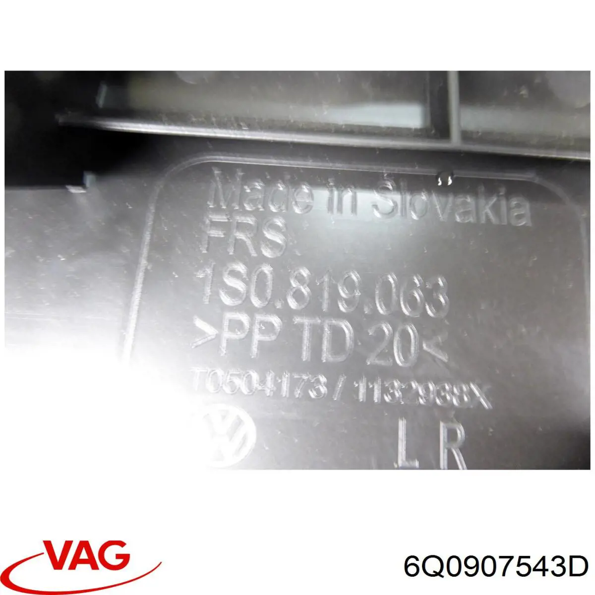6Q0907543D VAG Sensor de temperatura del aire interior