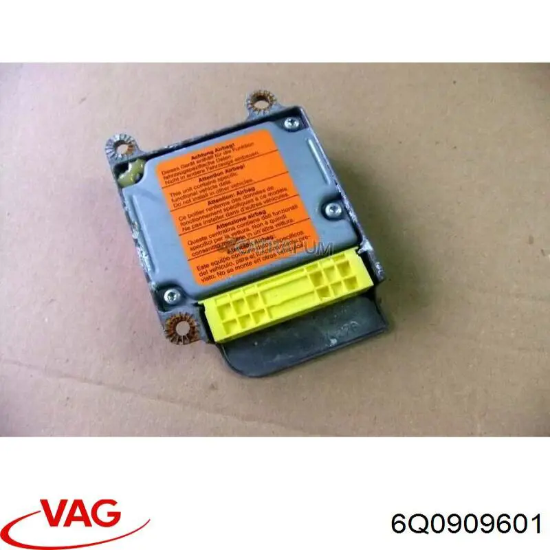 6Q0909601 VAG Módulo de control de airbag