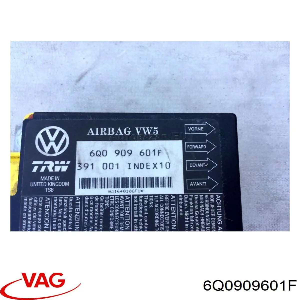  VAG 6Q0909601F precio, desde 63,52 EUR
