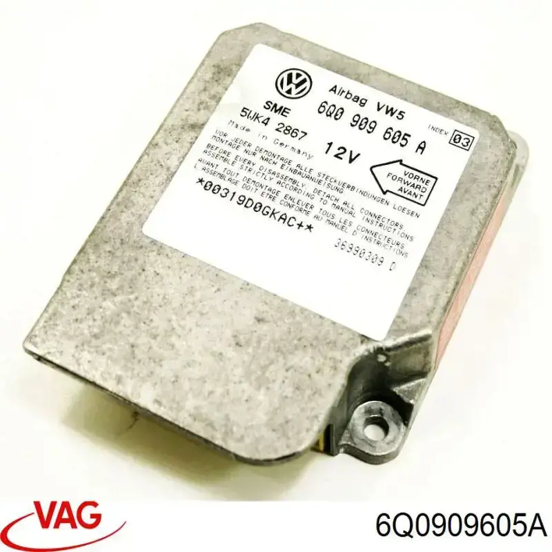 Módulo de control de airbag VAG 1C0909605A02P precio, desde 46,46 EUR