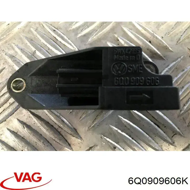 Sensor de airbag delantero 6Q0909606K VAG