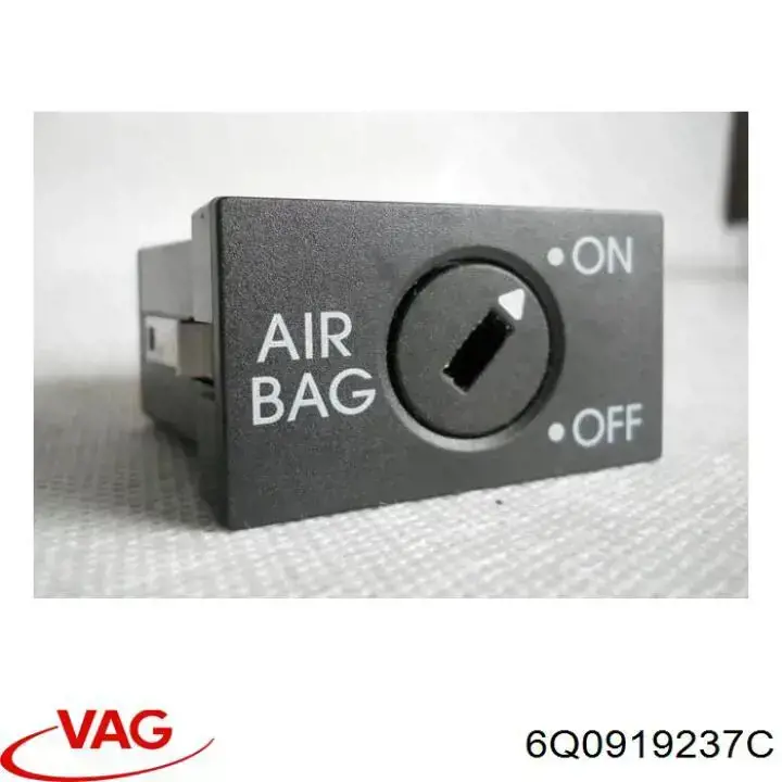 Comprar 6Q0919237CB41 VAG Interruptor de desactivación del airbag del pasajero