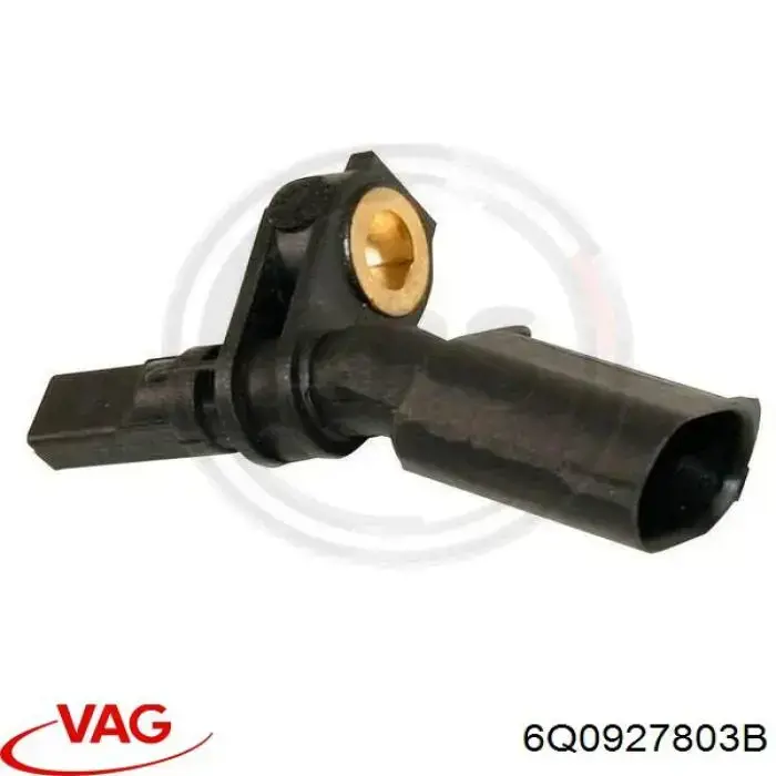 Sensor ABS delantero izquierdo 6Q0927803B VAG