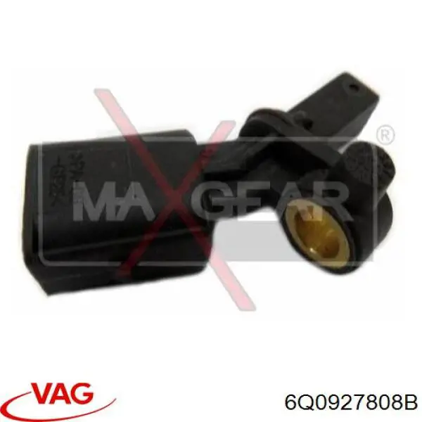 Sensor ABS trasero derecho 6Q0927808B VAG