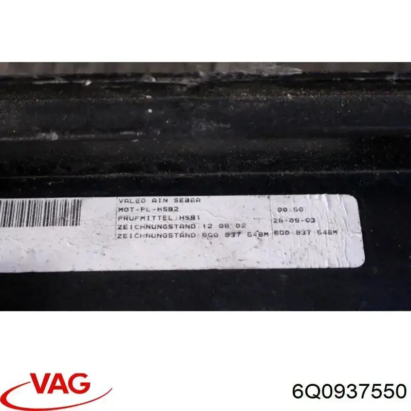Comprar 6Q0937550 VAG Caja de fusibles