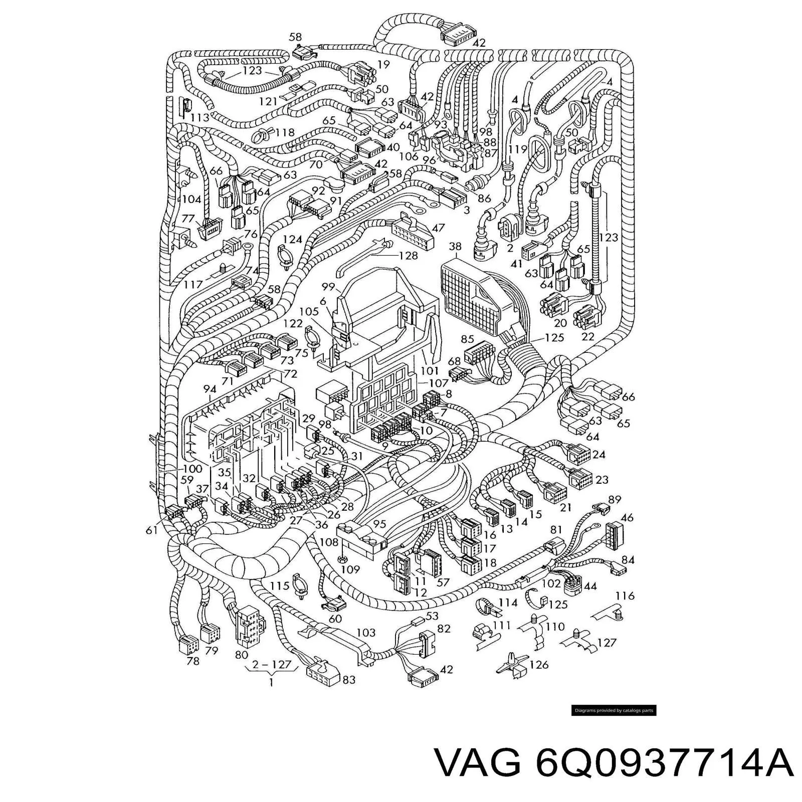  VAG 6Q0937714A precio, desde 0,42 EUR