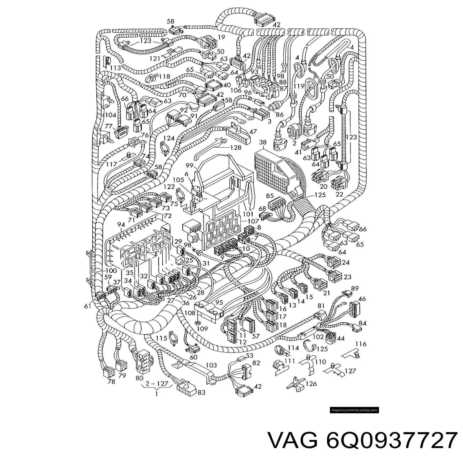  VAG 6Q0937727 precio, desde 1,33 EUR