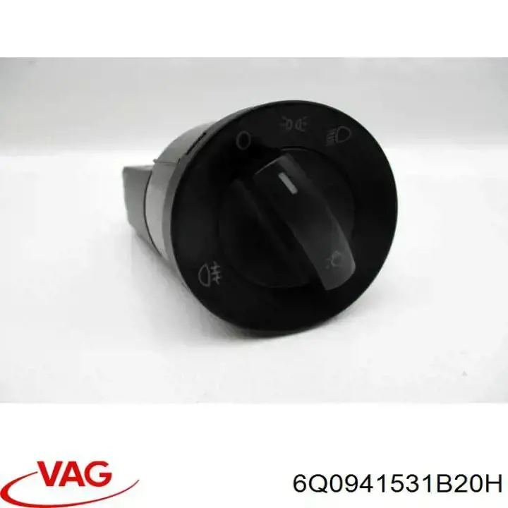 Comprar 6Q0941531B20H VAG Interruptor de luces en el tablero