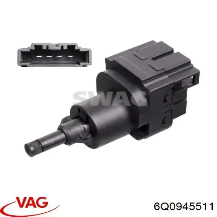 Interruptor de luz de freno VAG 6Q0945511 precio, desde 8,85 EUR