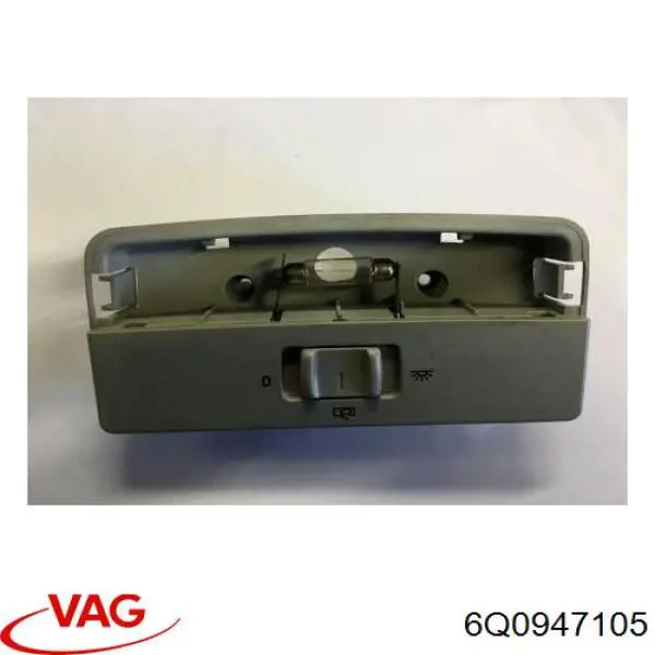 Luz de techo interior (cabina) 6Q0947105 VAG