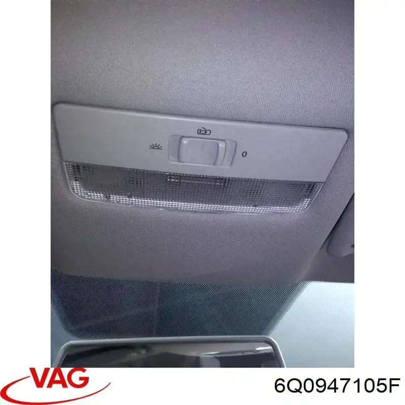 Iluminación interior (cabina) luz trasera VAG 6Q0947105F precio, desde 30,49 EUR