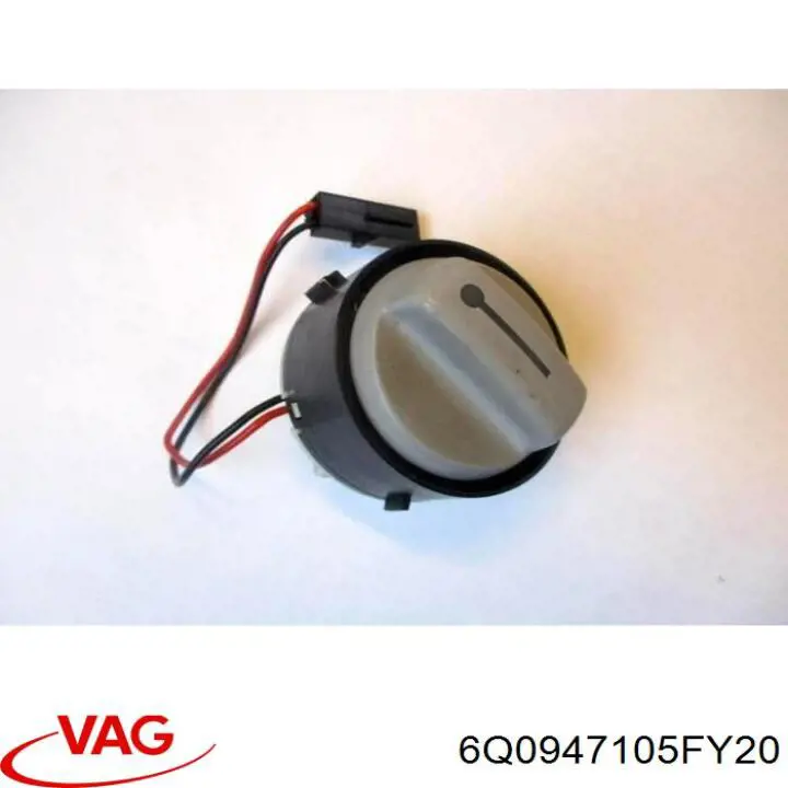 Luz de techo interior (cabina) 6L0947105BY20 VAG