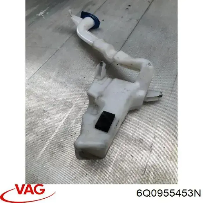 Depósito del agua de lavado, lavado de parabrisas Seat Ibiza 3 6L1