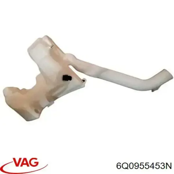 Depósito del agua de lavado, lavado de parabrisas Seat Ibiza 3 6L1