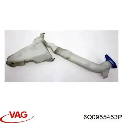 Depósito del agua de lavado, lavado de parabrisas Seat Ibiza 3 6L1