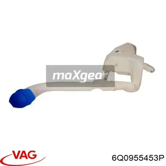 Depósito del agua de lavado, lavado de parabrisas Seat Ibiza 3 6L1