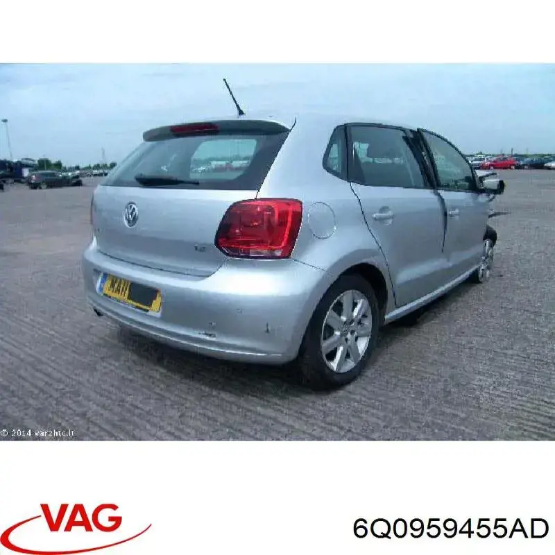 Ventilador del motor 6Q0959455AD VAG