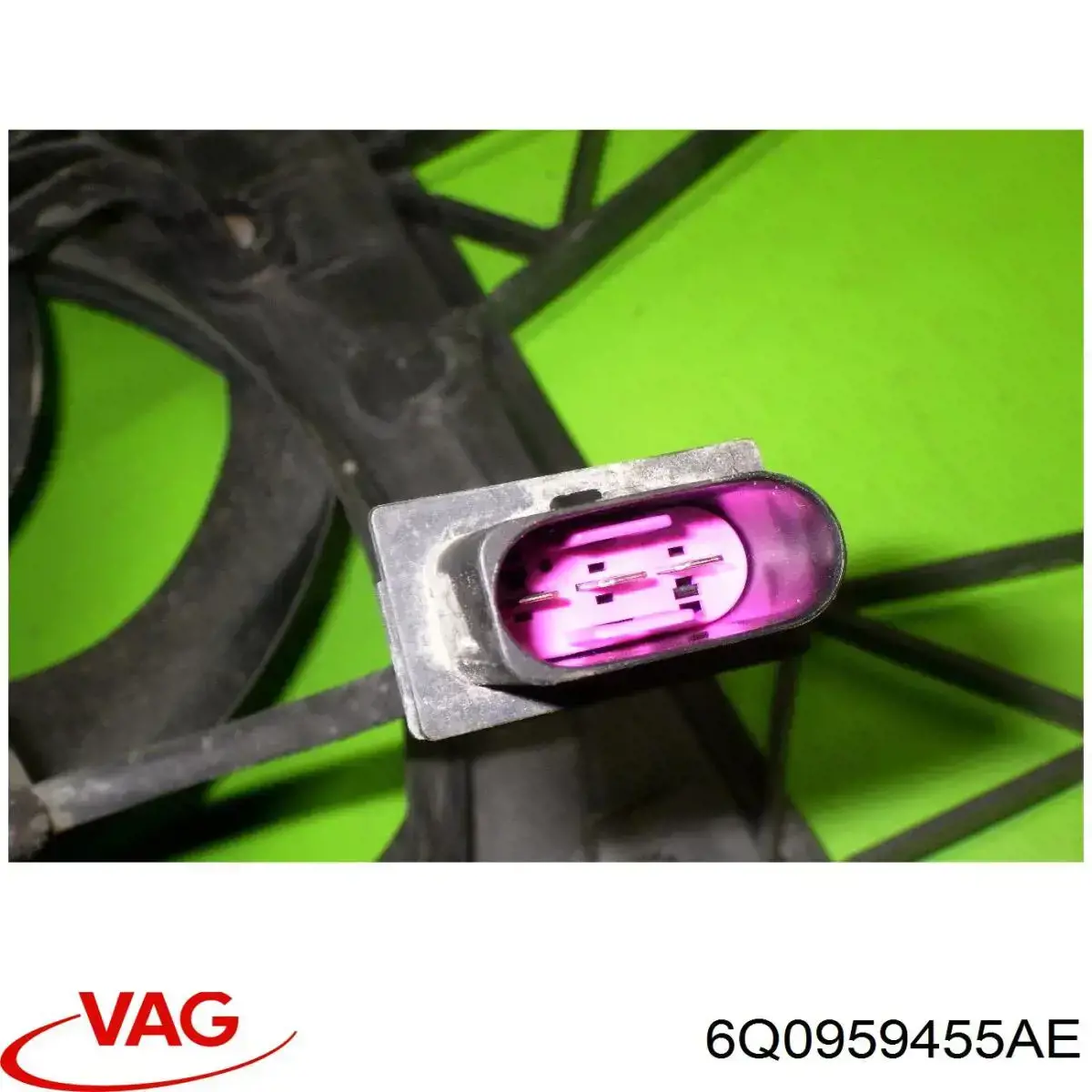 6Q0959455AE VAG Electroventilador del motor