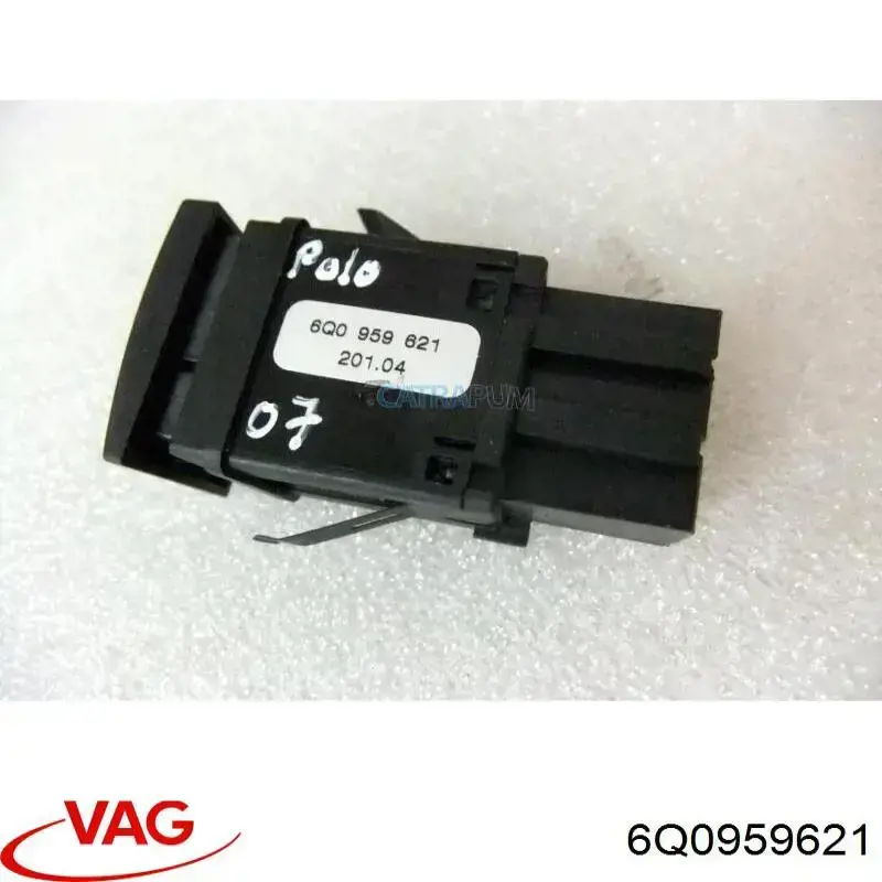 Comprar 6Q0959621 VAG Botón de encendido de la calefacción de la luneta trasera