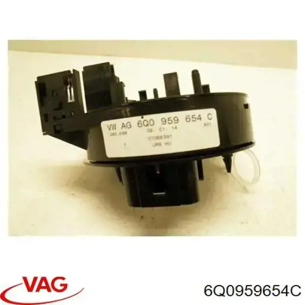 6Q0959654C VAG anillo airbag del volante