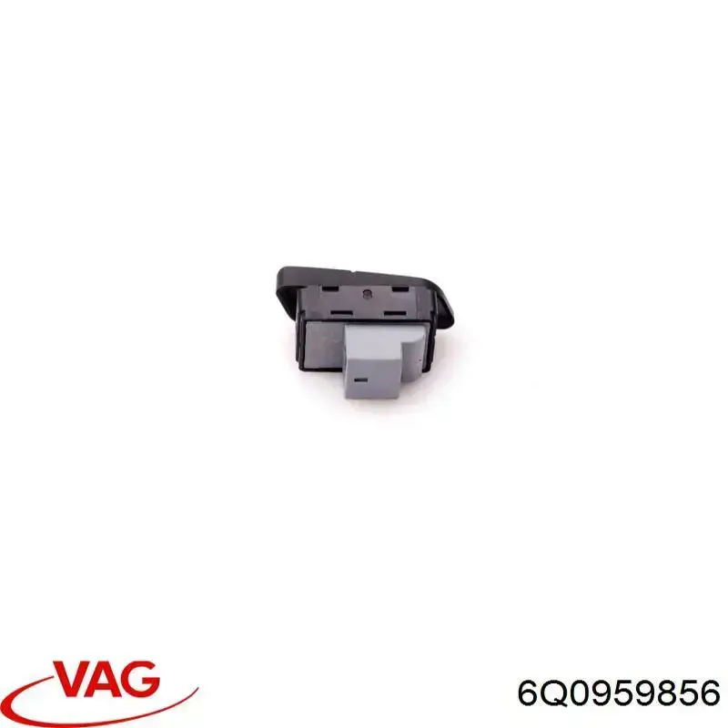 6Q0959856 VAG botón de encendido, motor eléctrico, elevalunas, trasero