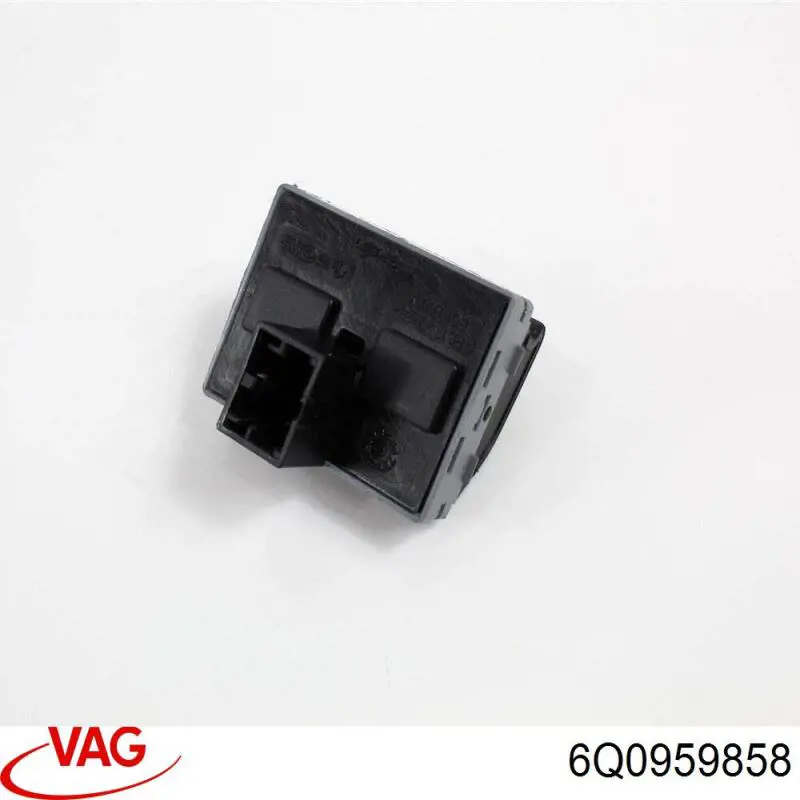Interruptor de elevalunas delantera izquierda 6Q0959858 VAG