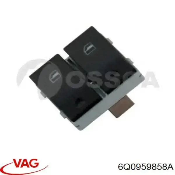 Comprar 6Q0959858A VAG Interruptor de elevalunas delantera izquierda