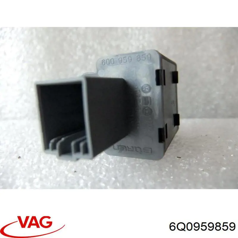 Botón de encendido del motor del elevalunas delantero izquierdo VAG 6Q0959859 precio, desde 29,04 EUR
