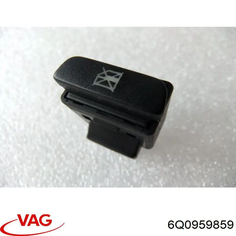 Comprar 6Q0959859 VAG Botón de encendido del motor del elevalunas delantero izquierdo