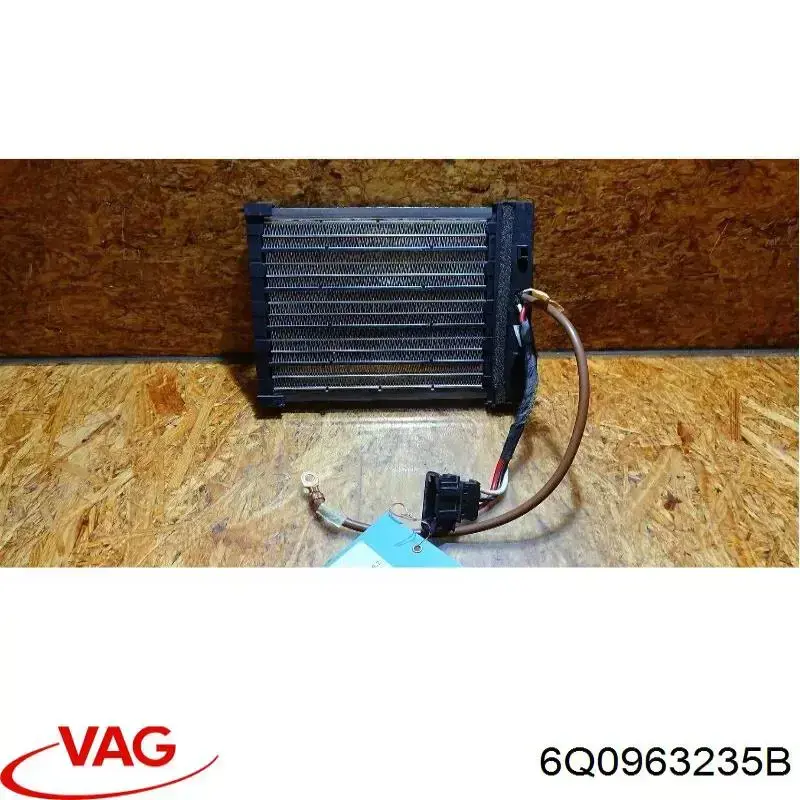 6Q0963235B VAG Calentador eléctrico de aire para el sistema de calefacción del habitáculo