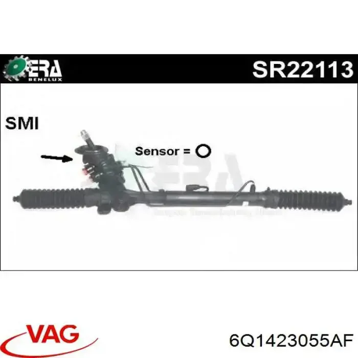 6Q1423055AF VAG Cremallera caja de direccion