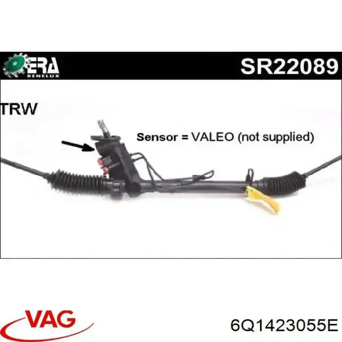 Comprar 6Q1423055E VAG Cremallera