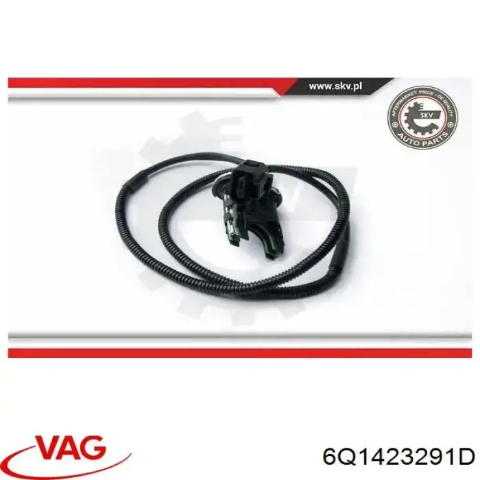 6Q1423291D VAG sensor ángulo dirección