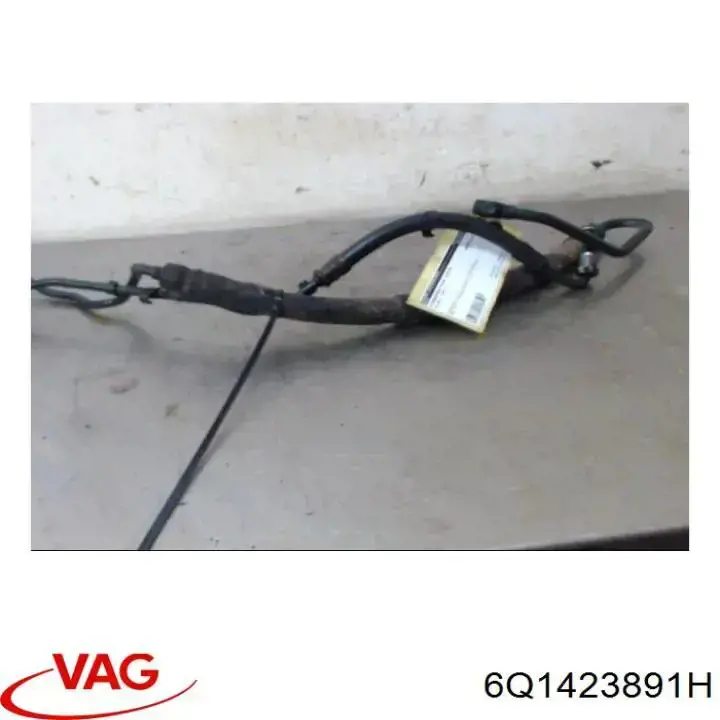 Comprar 6Q1423891H VAG Manguera de baja presión de dirección asistida, de la cremallera al depósito
