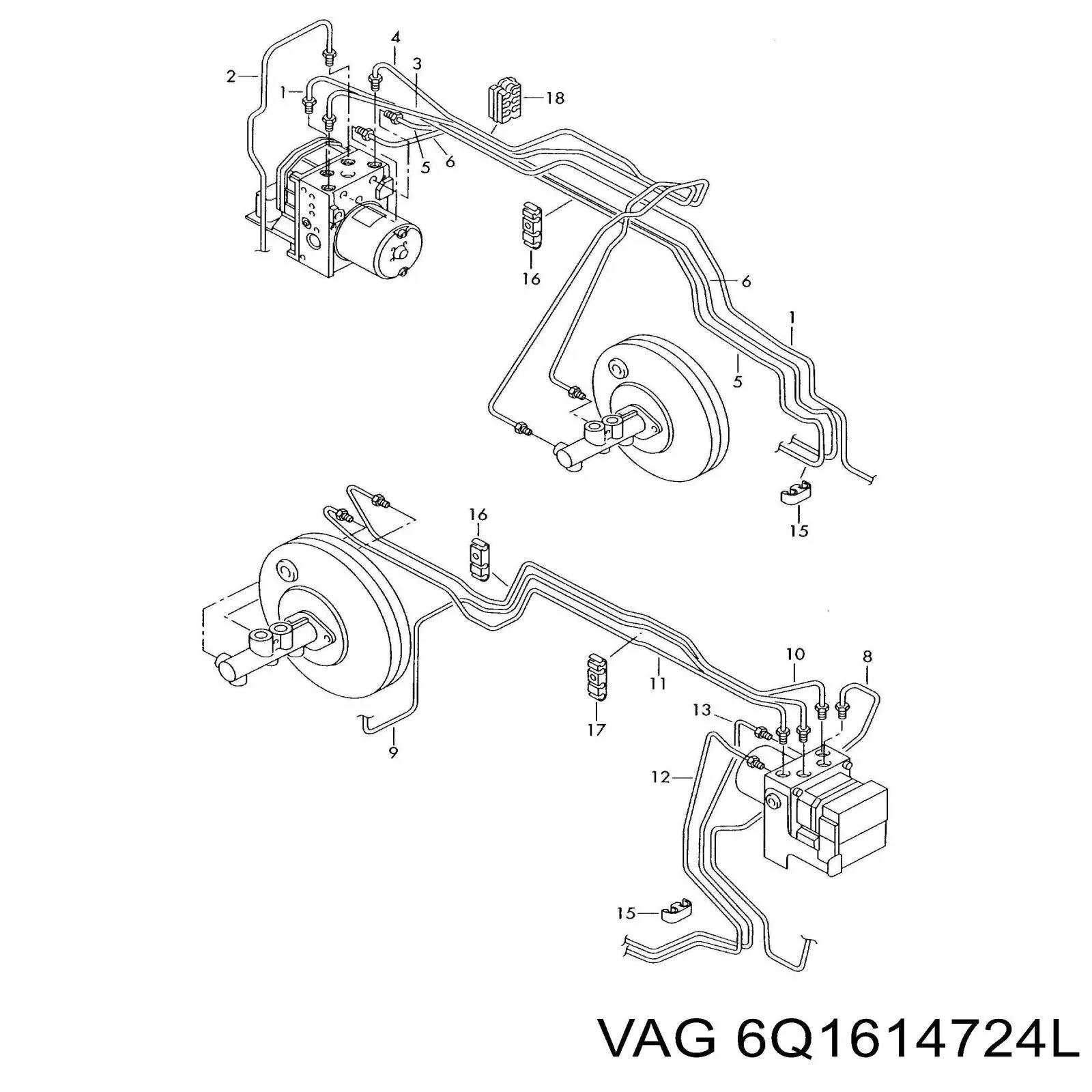  VAG 6Q1614724L precio, desde 18,54 EUR