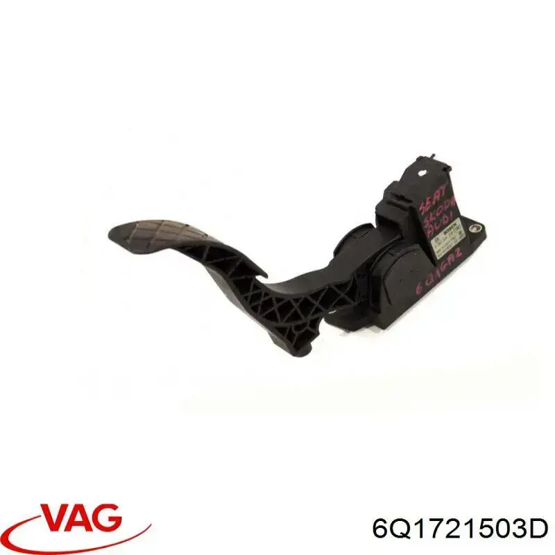 Potenciómetro pedal acelerador VAG 6Q1721503D precio, desde 37,75 EUR