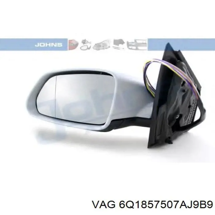 Comprar 6Q1857507AJ9B9 VAG Espejo de retrovisor izquierdo