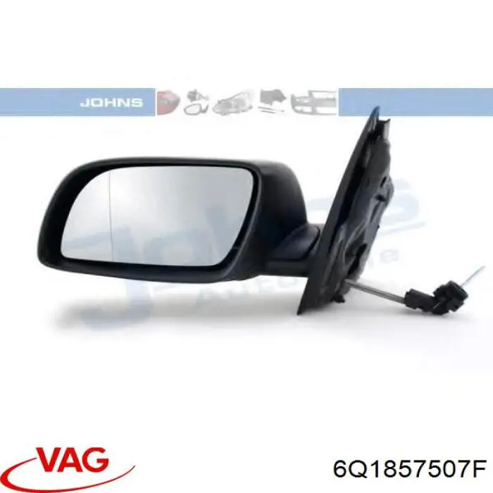 6Q1857507F VAG espejo retrovisor izquierdo