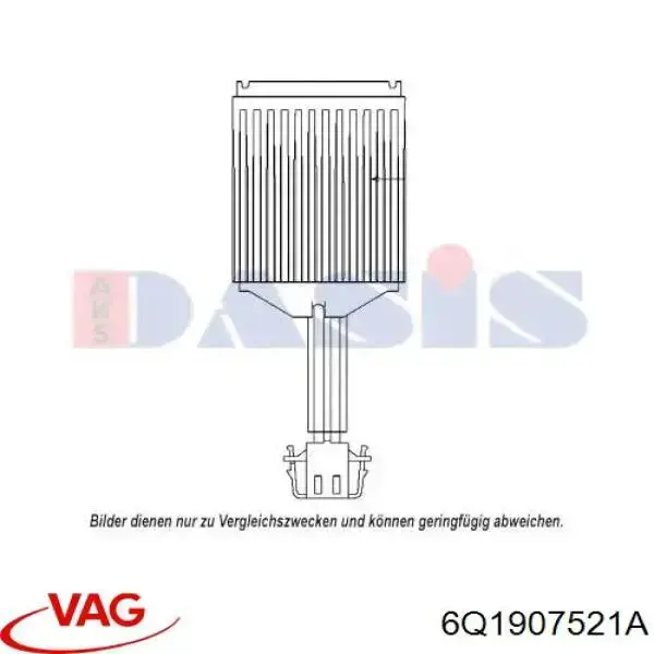 Comprar 6Q1907521A VAG Resistencia de calefacción