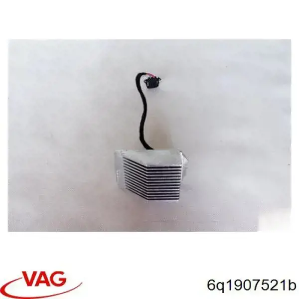 Resitencia, ventilador habitáculo VAG 6Q1907521B