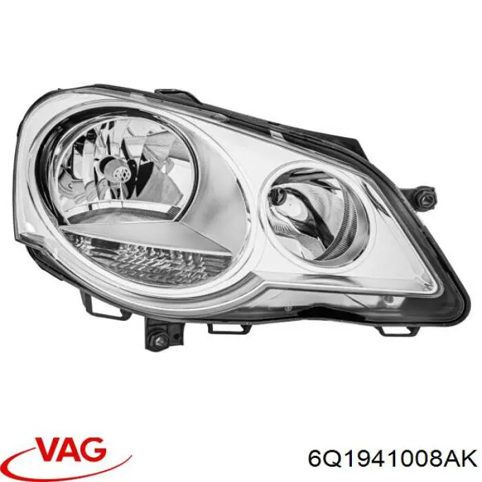 Faro derecho VAG 6Q1941008AK precio, desde 108,54 EUR