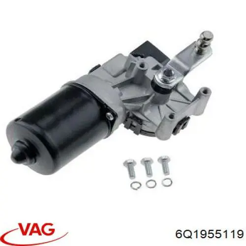 Motor del limpiaparabrisas VAG 6Q1955119 precio, desde 46,46 EUR