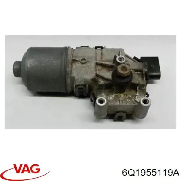 Motor limpiaparabrisas 6Q1955119A VAG