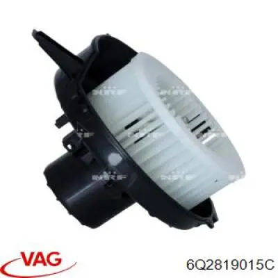 6Q2819015C VAG motor eléctrico, ventilador habitáculo