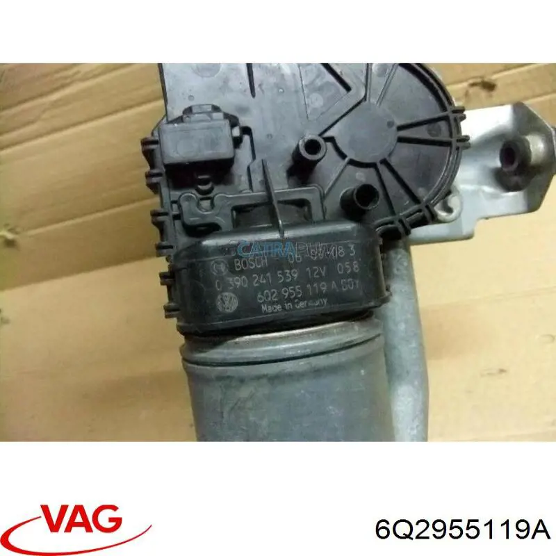 Comprar 6Q2955119A VAG Motor limpiaparabrisas