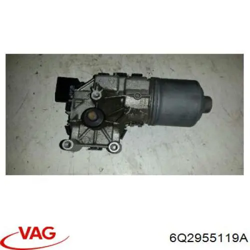 6Q2955119A VAG Motor del limpiaparabrisas
