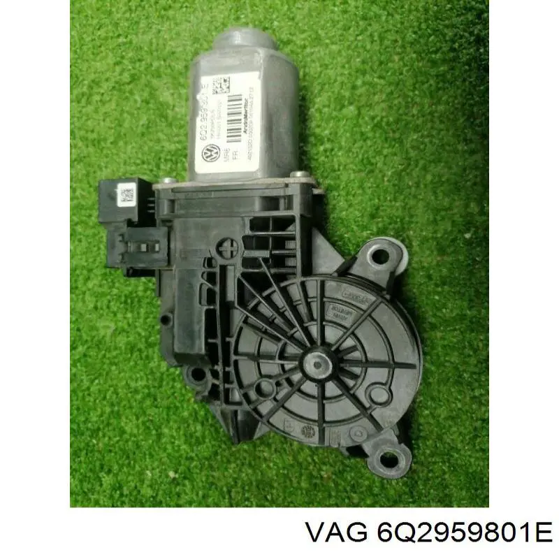 6Q2959801E VAG Motor del elevalunas de la puerta delantera derecha