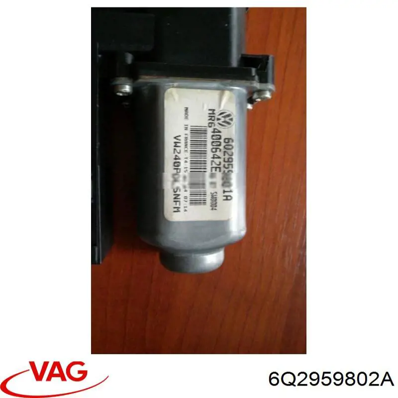 Comprar 6Q2959802A VAG Motor ventanilla coche, puerta delantera izquierda