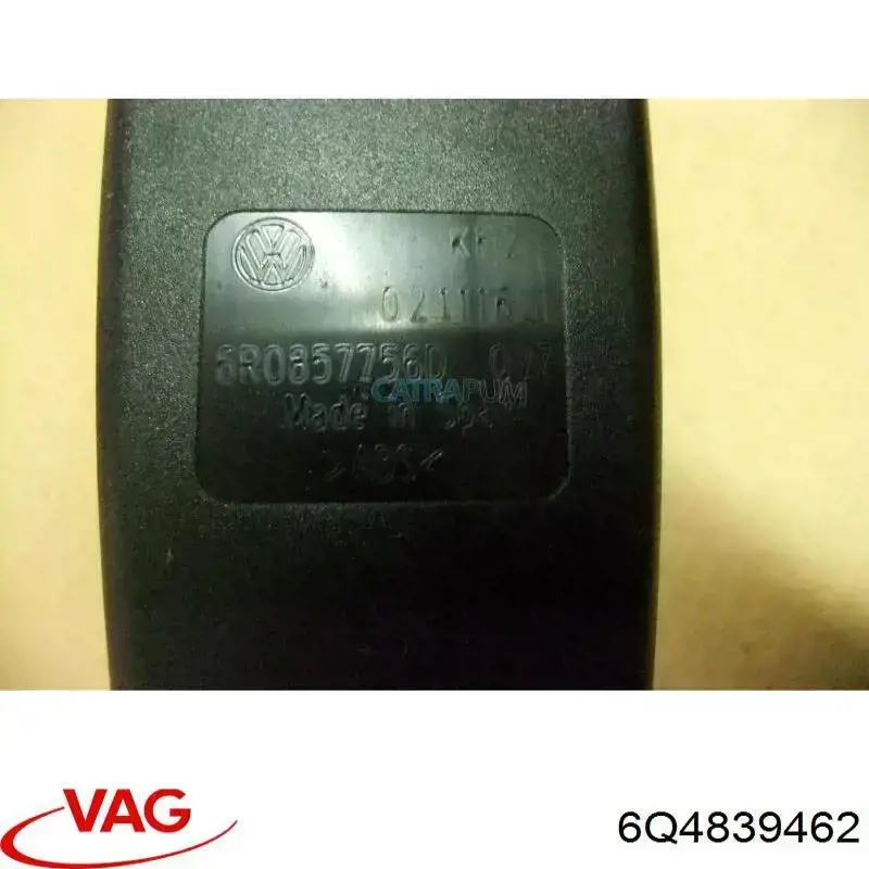 6Q4839462 VAG Mecanismo de elevalunas de la puerta trasera derecha